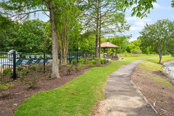 Walking Trails outside of The DeSoto Pool